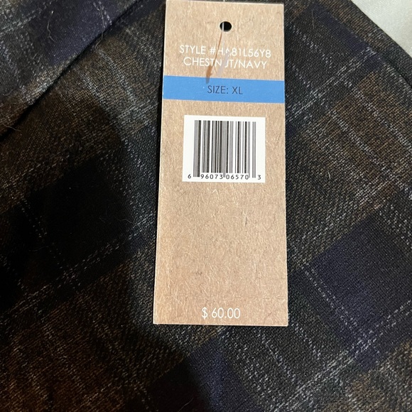 Plaid women’s pants - Picture 3 of 4